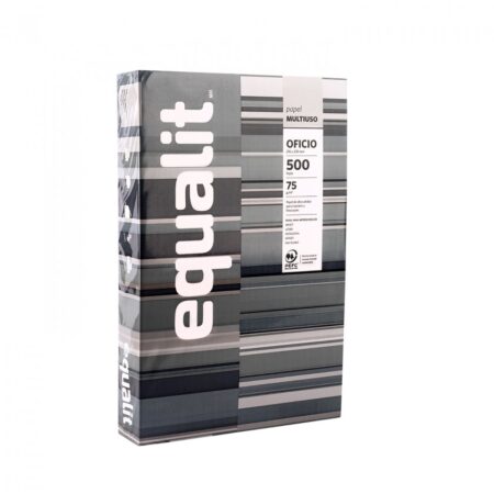 Resma Papel Fotocopia Equalit Multiuso Oficio 500 Hojas