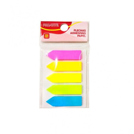 Separador de Página Proarte Flecha 5 Colores 175 Hojas