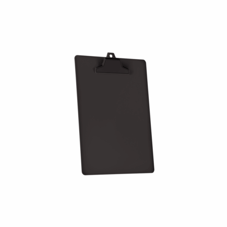 Tabla Apretapapel Acrimet Carta Acrílico Negro